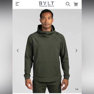 Men’s BYLT Elite Drop Cut Pullover - XL Dark Olive NWT